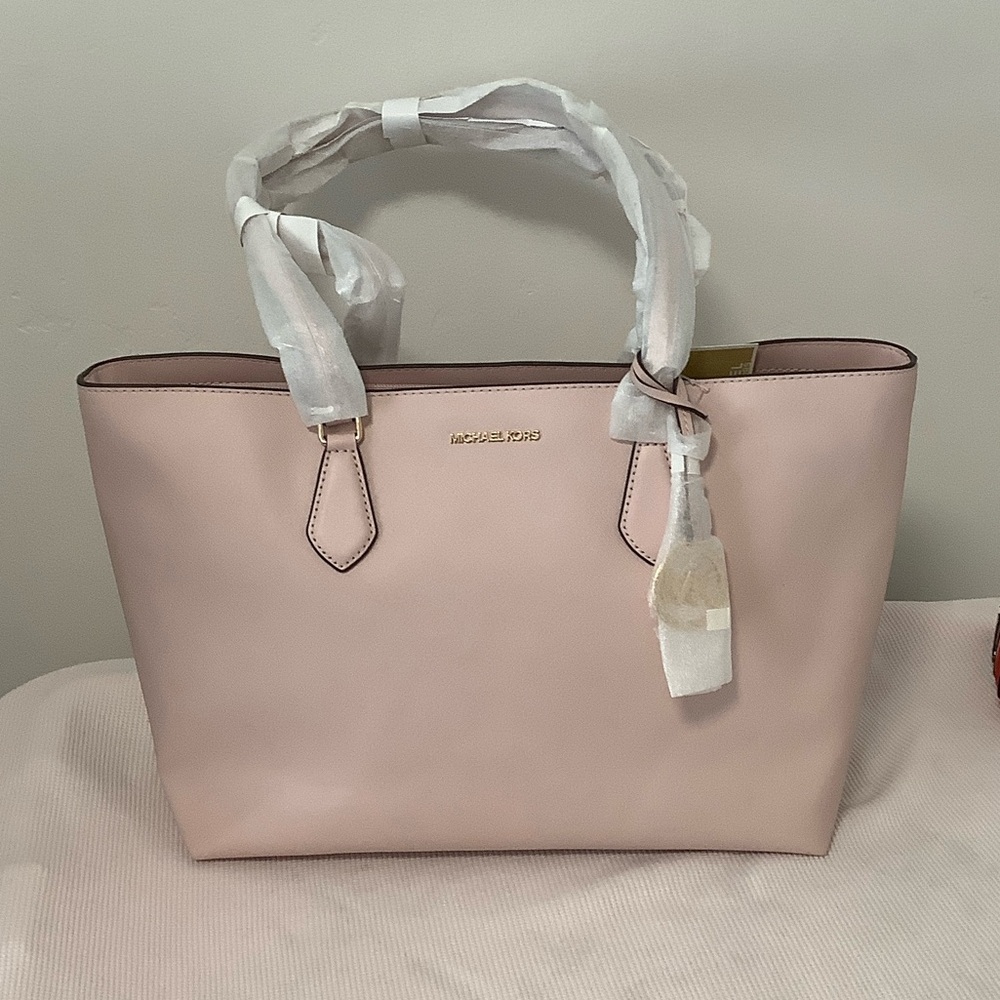 Michael Kors Sheila Large Tote Bag Powder Blush